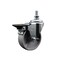 Service Caster 4 Inch Semi Steel 12 Inch Threaded Stem Caster with Brake SCC-TS20S414-SSS-PLB-121315 - alternate 1